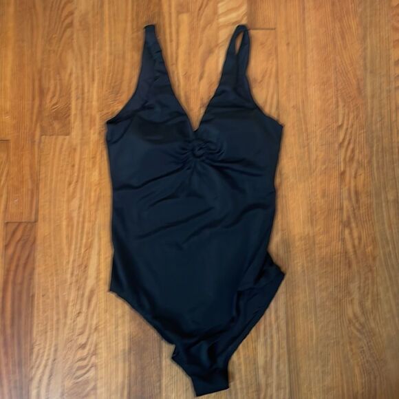 Andie The Bonita One Piece swimsuit black size Small NWT - Picture 4 of 8